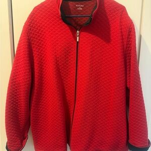 Allison Daley Men's Red Quilted Jacket